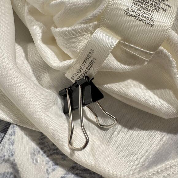 Eliza J Dress 3/4 Sleeve Boho Girly Romantic Hippie Retro Festival Blue 0 Petite - Picture 6 of 7